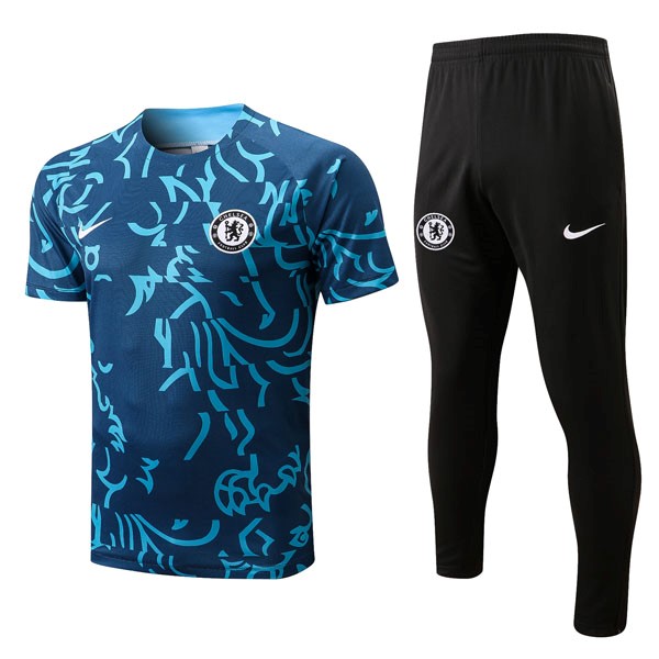 Camiseta Chelsea Conjunto Completo 2022/2023 Azul